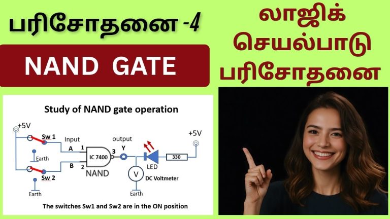 NAND gate experiment 4